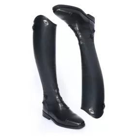 Parlanti Miami Essential Field Boots in Black - EU 40 XL  (Women's US 9.5 X-Wide/Tall)