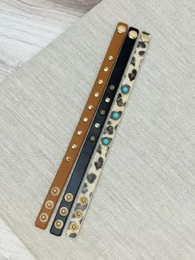 Western Textured Bracelet Sets